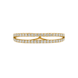 1.55ct Diamond 18K Gold Double Ring