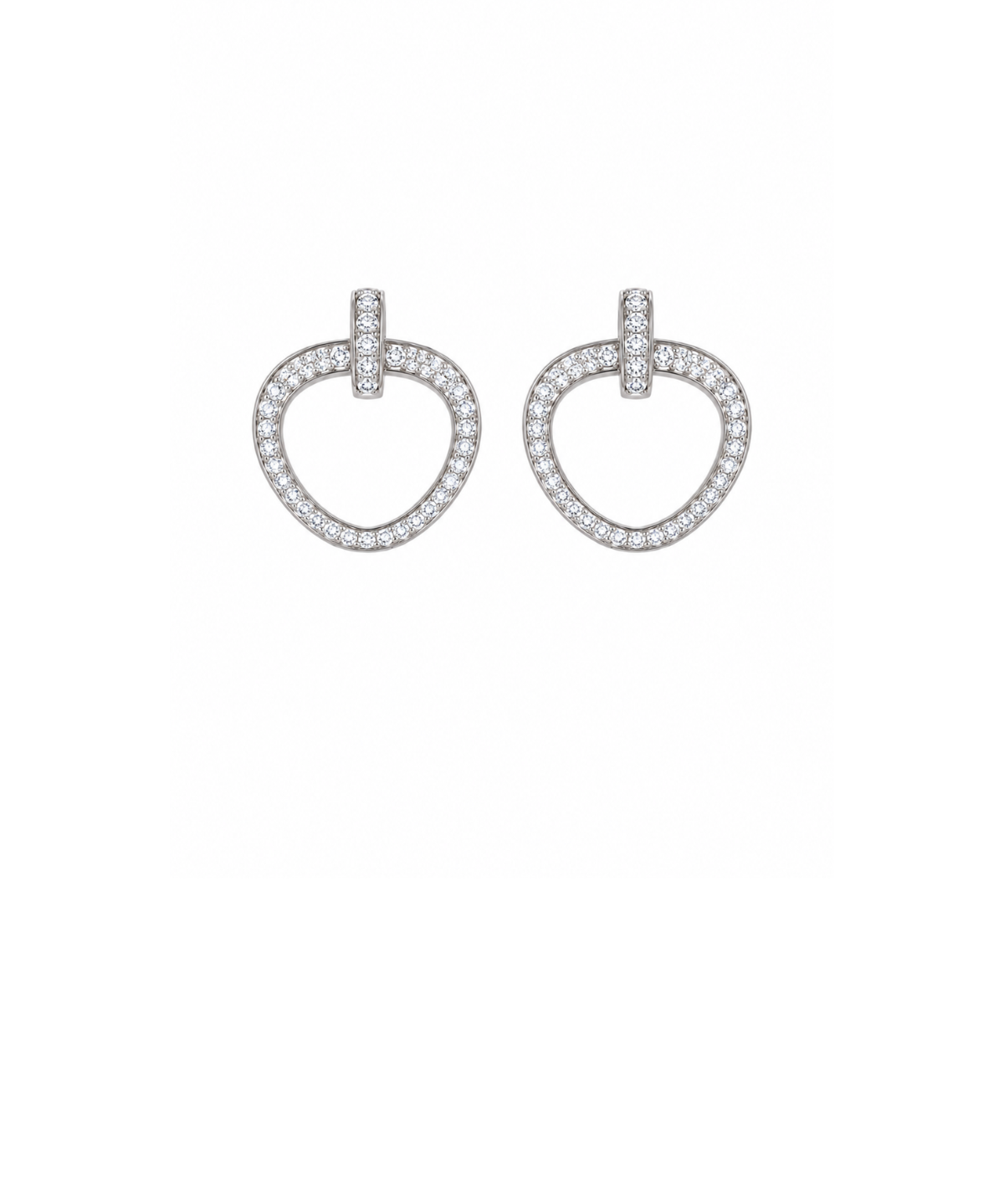 4.30ct Diamond 14K Gold Chandelier Earrings