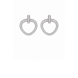 4.30ct Diamond 14K Gold Chandelier Earrings