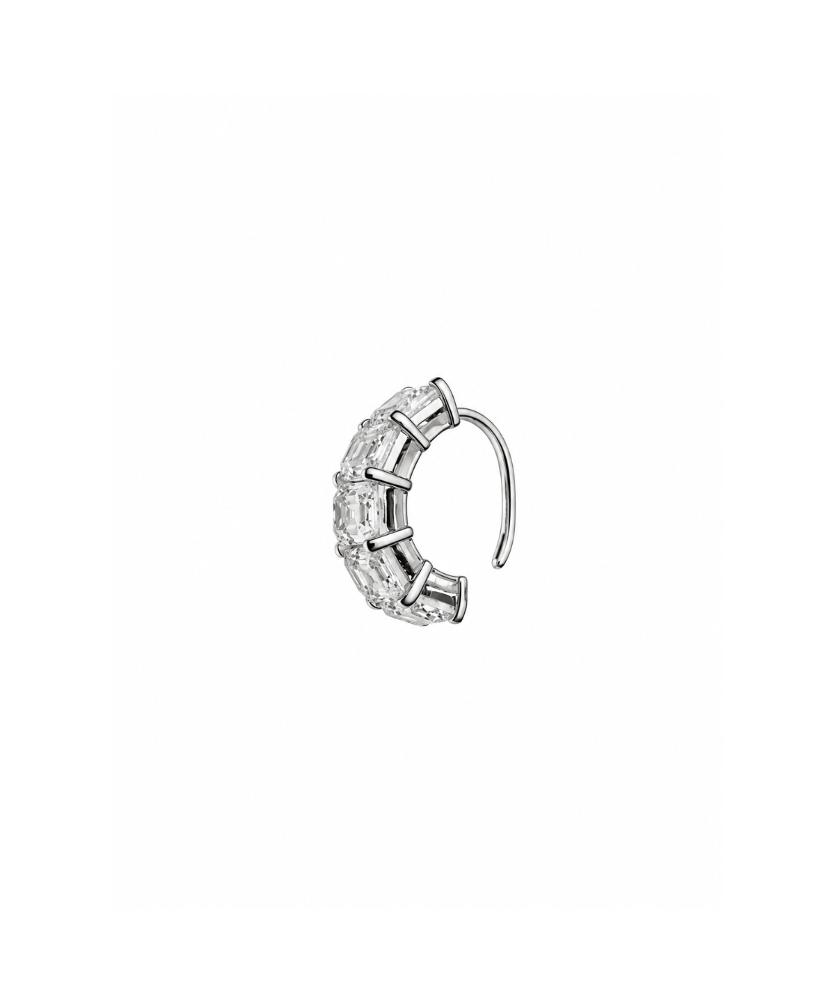 2.55ct Diamond 18K Gold Statement Ear Cuff