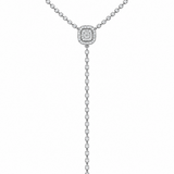 1.50ct Diamond 14K Gold Two In One Lariat Necklace