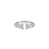 0.66ct Diamond 14K Gold Open Ring