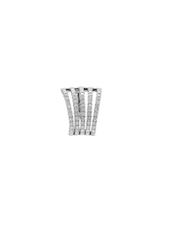 0.95ct Diamond 18K Gold Five Row Ear Cuff