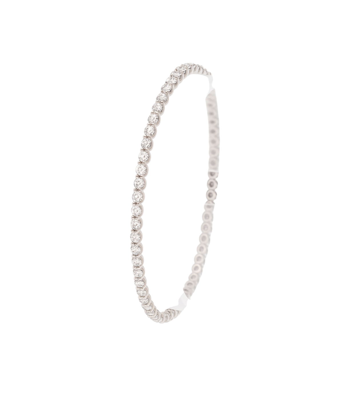 2.90ct Diamond 14K Gold Tennis Bracelet