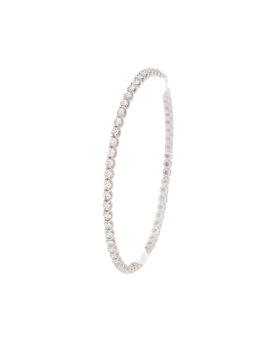 2.90ct Diamond 14K Gold Tennis Bracelet