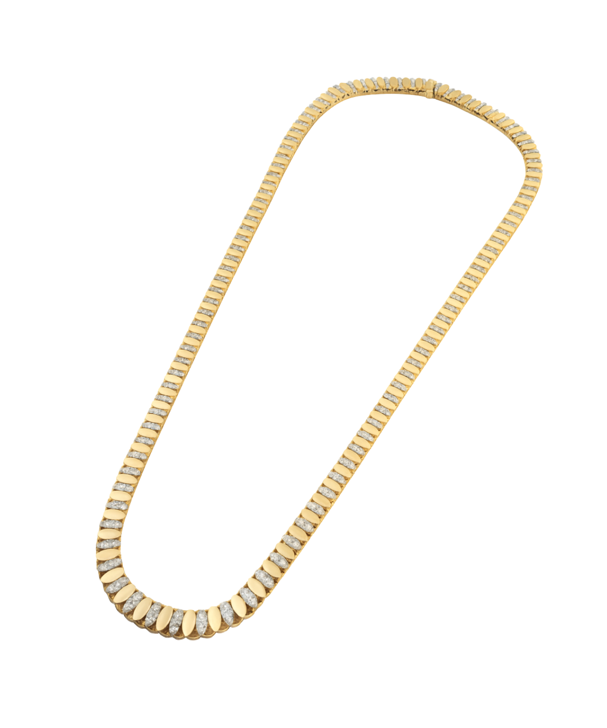 4.83ct Diamond 14K Gold Necklace