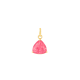 5.00ct Watermelon Tourmaline 18K Gold Pendant