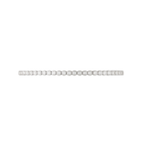 2.00ct Diamond 14K Gold Half Bezel Tennis Bracelet
