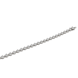 9.00ct Diamond 14K Gold Three Prong Tennis Bracelet