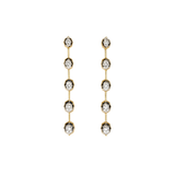1.60ct Diamond 14K Gold Graduated Drop Earrings
