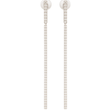 1.50ct Diamond 18K Gold Cascade Climber Earrings