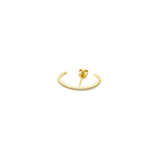 0.40ct Diamond 14K Gold Hook Climber Earrings