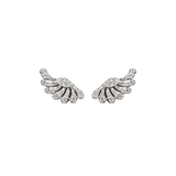 1.19ct Diamond 18K Gold Climber Earrings