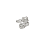 1.62ct Diamond 18K Gold Bypass Ring
