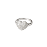1.00ct Diamond 18K Gold Heart Ring