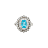 2.35ct Diamond Apatite 18K Gold Ring