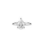 0.64ct Diamond 18K Gold Pear Ear Cuff