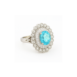 2.35ct Diamond Apatite 18K Gold Ring