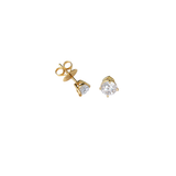 1.00ct Diamond 18K Gold Classic Stud Earring
