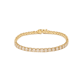 15.00ct Diamond 14K Gold Tennis Bracelet