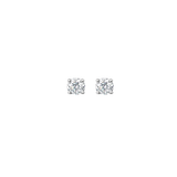 1.43ct Diamond 18K Gold Classic Stud Earrings