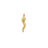 14K Gold Pepper Pendant
