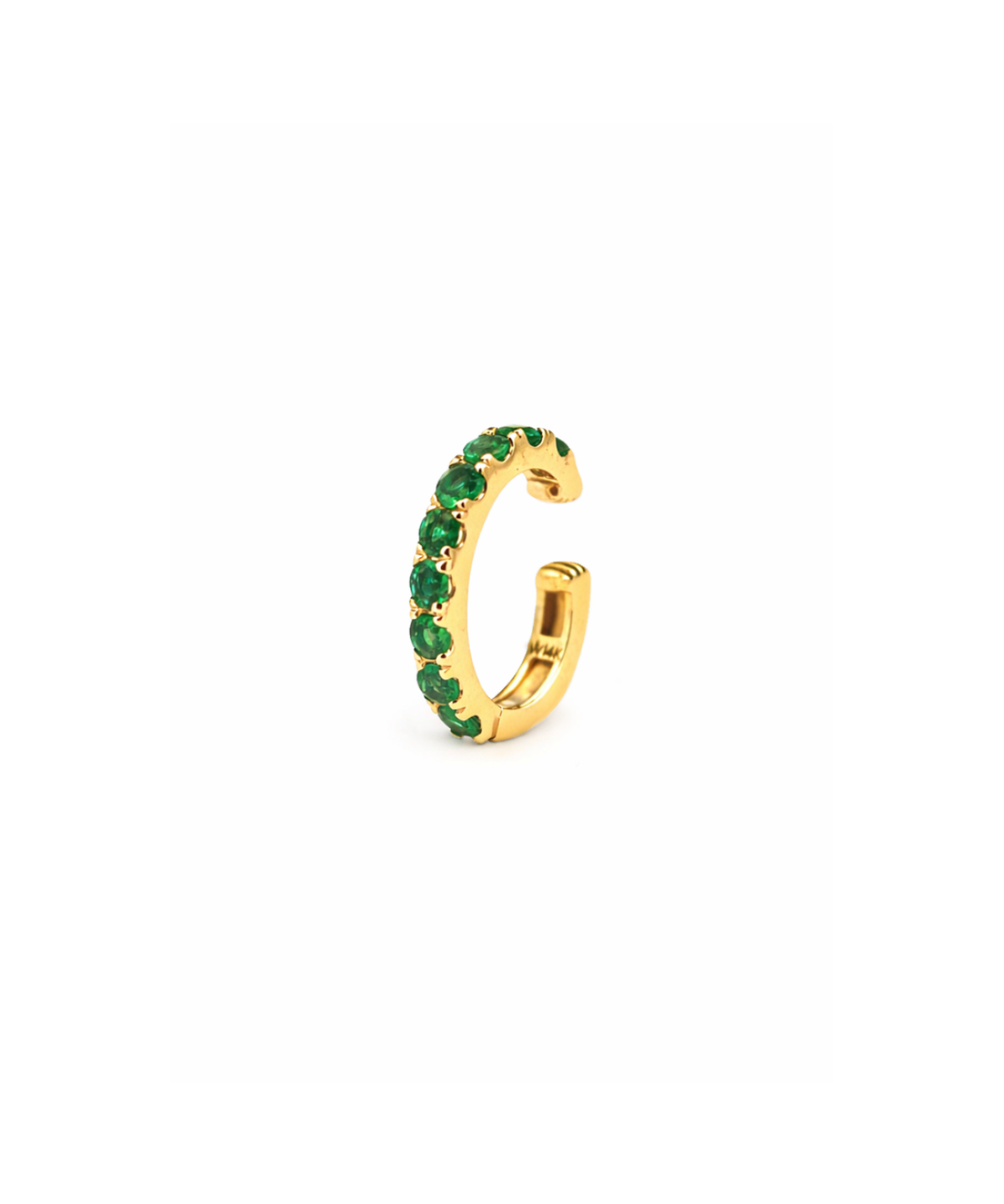 0.28ct Emerald 18K Gold Ear Cuff