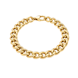 14K Gold Curb Chain Bracelet