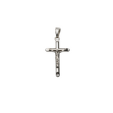 14K Gold Medium Crucifix Pendant