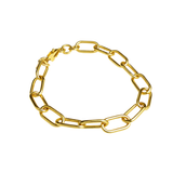 14K Gold Chain Link Bracelet