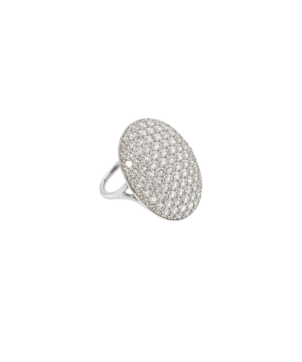 2.95ct Diamond 14K Gold Pave Cocktail Ring