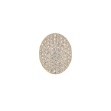 2.95ct Diamond 14K Gold Pave Cocktail Ring