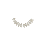 1.16ct Diamond 18K Gold Ear Climb Earrings