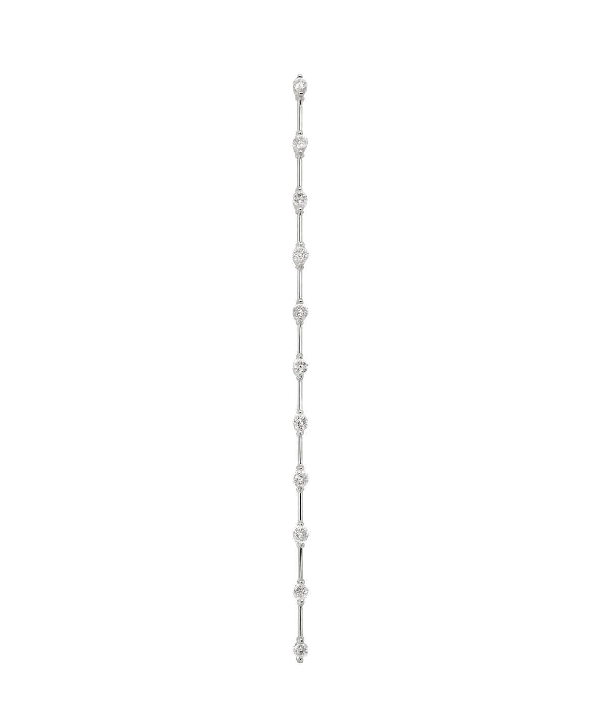 1.25ct Diamond 18K Gold Link Tennis Bracelet
