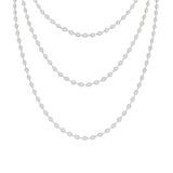 6.5ct Diamond 14K Gold Three Layers Necklace
