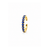 0.37ct Blue Sapphire 18K Ear Cuff