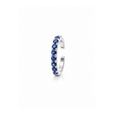 0.37ct Blue Sapphire 18K Ear Cuff