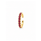 0.32ct Ruby 18K Gold Ear Cuff