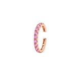 1.10ct Pink Sapphire 18K Gold Ear Cuff