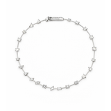 1.64ct Diamond 18K Gold Multi Shape Link Tennis Bracelet