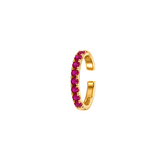 0.39ct Pink Sapphire 18K Ear Cuff