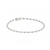 1.25ct Diamond 18K Gold Link Tennis Bracelet