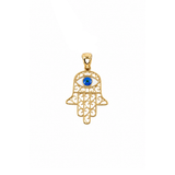 14K Yellow Gold Hansa Pendant