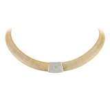 1.07ct Diamond 18K Italian Gold Necklace