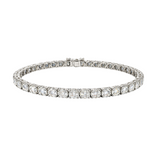 22.00ct Diamond 14K Gold Classic Tennis Bracelet