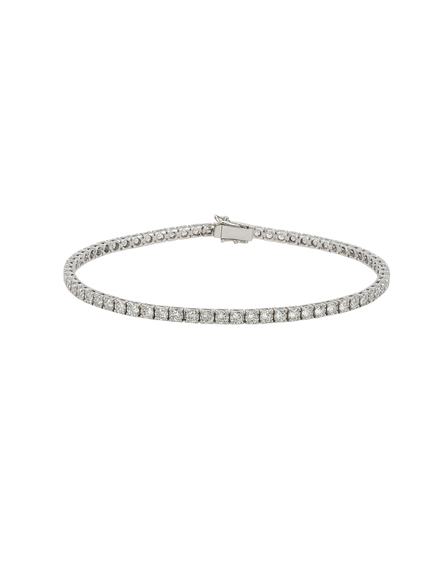 5.50ct Diamond 14K Gold Tennis Bracelet