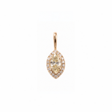 GIA 1.22ct Diamond 18K Gold Pendant
