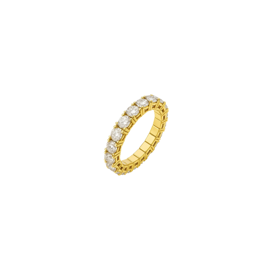 1.55ct Diamond 18K Gold Eternity Ring