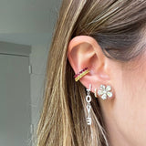 0.60ct Citrine 18K Gold Ear Cuff