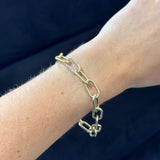 14K Gold Chain Link Bracelet